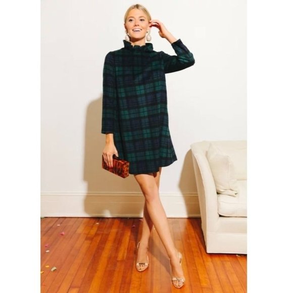 Tuckernuck Dresses & Skirts - TUCKERNUCK Blackwatch Daphne Dress Large